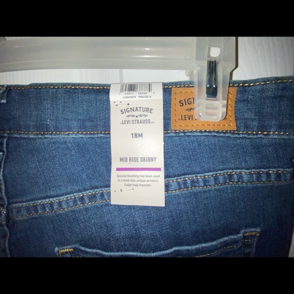 NWT Levi’s Super Stretch Mid Rise Skinny Jeans NEW - Picture 3 of 5